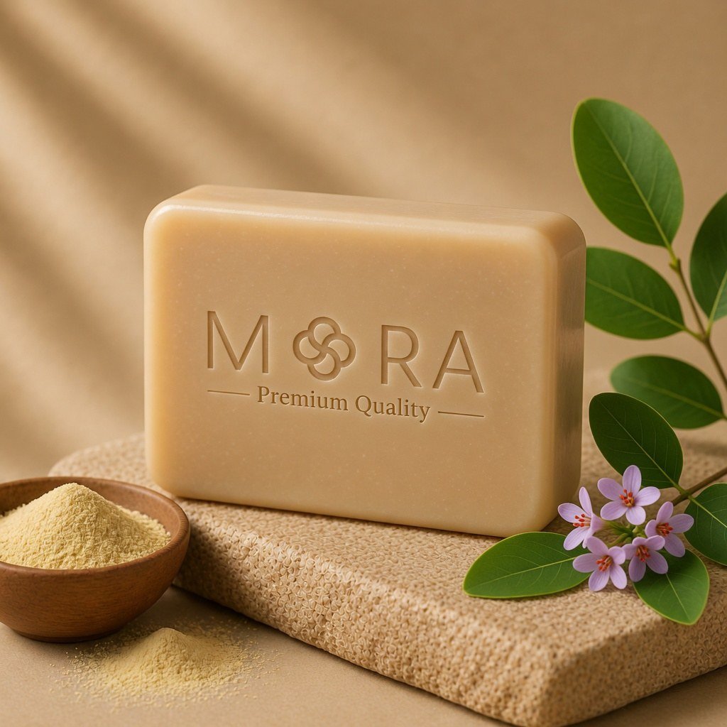 MORA Pure Sandal Soap — handmade herbal skincare